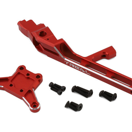 Treal Hobby X003FVSZG3 Aluminum Front Chassis Brace Set Traxxas Sledge (Red)