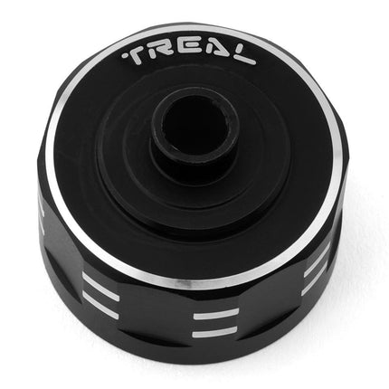 Treal Hobby Aluminum Gear Differential Housing Case for Traxxas Sledge (Black)