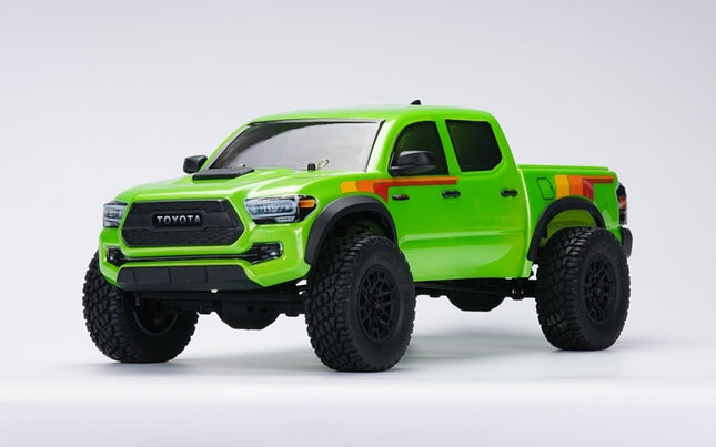 Carisma 91068 SCA-1E 2.1 Toyota Tacoma TRD Pro Rolling Chassis Electric Lime