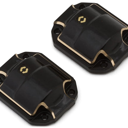 HPI Brass Differential Covers For Venture18 (Black) (2) (10g)