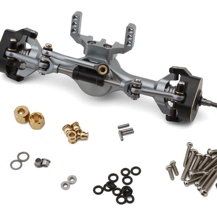 Injora Aluminum Planet Front Straight Axle Set for Traxxas TRX-4M INJ4M-121GLF