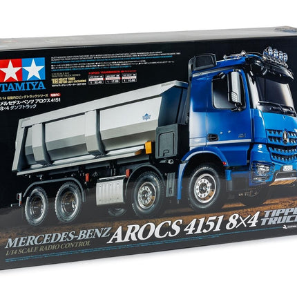 Tamiya 1/14 R/C Mercedes-Benz Arocs 4151 8X4 Tipper Truck (TAM56366) NEW!!