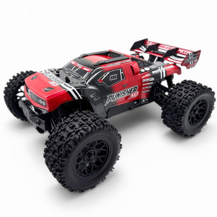 Team Corally Punisher XD 4WD 2S Small Scale RTR Monster Truck Red C-00231-R