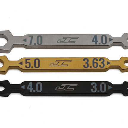 JConcepts Steel Open Double Sided Turnbuckle Wrench (3-4mm) (3.63-5mm) (4-7mm)