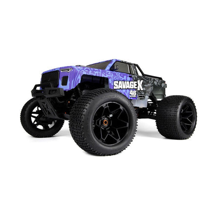 HPI Savage X 4.6 GT-6 RTR 1/8 4x4 Off-Road Nitro Monster Truck (Blue) HPI160585