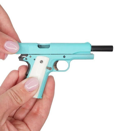 Goat Guns 1/2.5 Scale Die Cast 1911 Model, Light Blue
