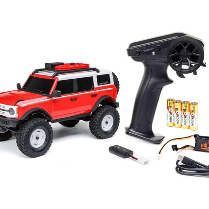 Axial SCX24 Ford Bronco 4X4 RTR Brushed Rock Crawler Battery/Charger Heritage