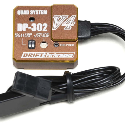 Yokomo DP-302 V4 Drift Steering Gyro (Bronze) YOKDPP-302V4BZ