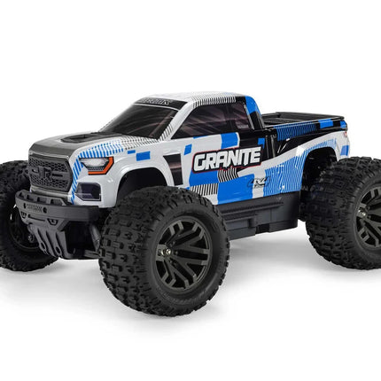 Arrma Granite Mega 665 1/10 4WD Electric Monster Truck Blue w/SLT2 2.4GHz Radio