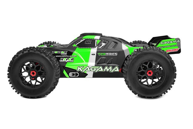 Team Corally Kagama XP 6S Monster Truck, Roller Chassis Version, Green