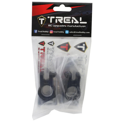 Treal Hobby X0039W1KDN Aluminum Rear Hub Carriers Traxxas Sledge (Black)