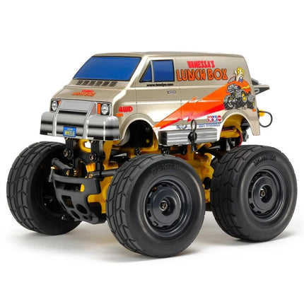 Tamiya X-SA Lunch Box Gold Edition 2WD 1/24 Electric Monster Truck Kit (SW-01)