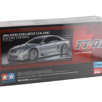 Tamiya TT-02 02 Mercedes-Benz CLK AMG 1/10 4WD Electric Touring Car Kit TAM58722