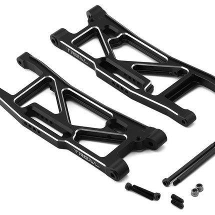 Treal Hobby Aluminum Rear Suspension Arms for Traxxas Sledge (Black) (2)