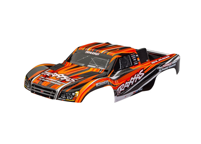 Traxxas Slash 4x4 Painted Body Clipless Orange TRA6910ORNG