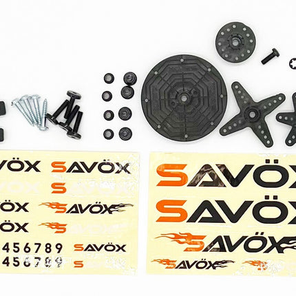Savox Waterproof High Volt Coreless Digital Servo with Soft Start Black Edition