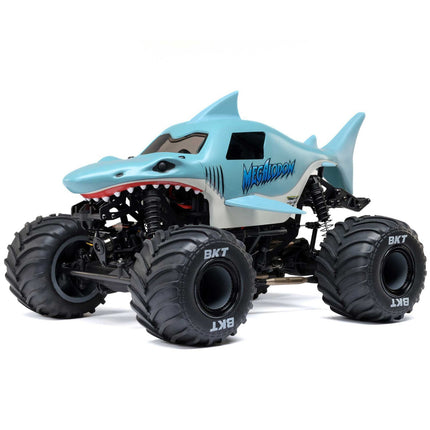 Losi 1/18 Mini LMT Megalodon 2S 4X4 RTR Brushed Monster Truck w/ Battery/Charger