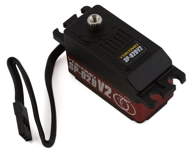 Yokomo SP-02D V2 RWD Digital Low Profile Drift Servo (Red) YOKSP-02DV2R