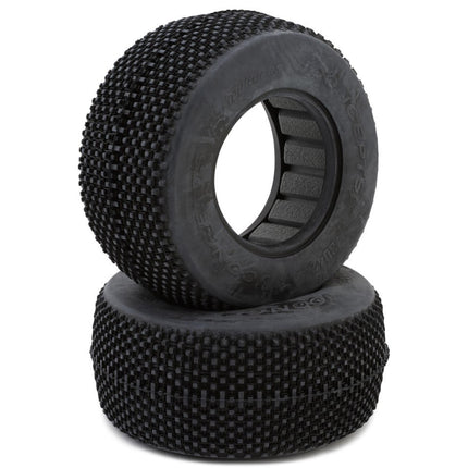 JConcepts 3042-02 Subcultures Short Course Tires (2) (Green) JCO304202