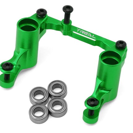 Treal Hobby Aluminum Steering Bellcrank Set Traxxas Mini Maxx/Mini XRT Green