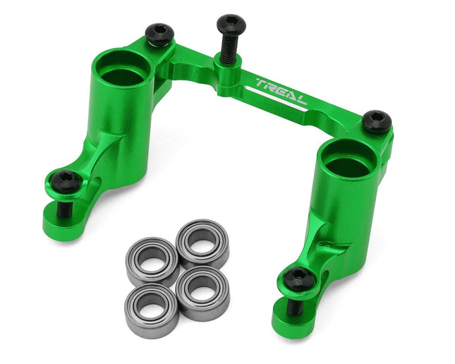 Treal Hobby Aluminum Steering Bellcrank Set Traxxas Mini Maxx/Mini XRT Green