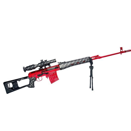 Goat Guns 1:4 Diecast Metal Special Edition Red Team SVD Sniper Rifle Model