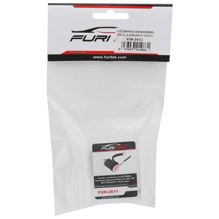 Furitek Lumapower Brushless Sensored Mini-Z Micro Drift Motor (5500kV) (Black)
