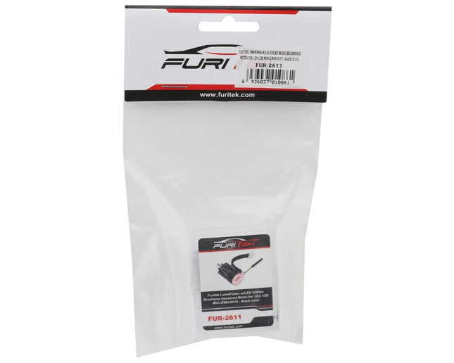 Furitek Lumapower Brushless Sensored Mini-Z Micro Drift Motor (5500kV) (Black)
