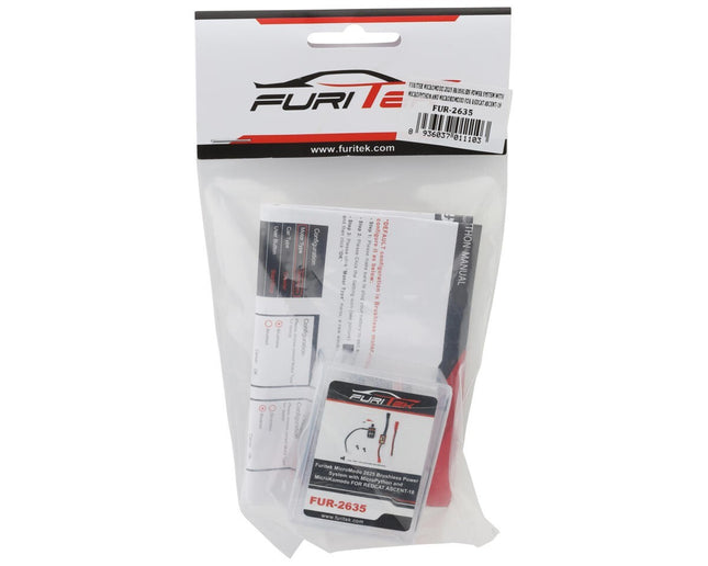 Furitek MicroModo 2025 Brushless Power System Combo for Redcat Ascent18