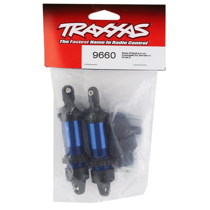 Traxxas 9660 Sledge Front Gt-Maxx Aluminum Shocks Blue New!!