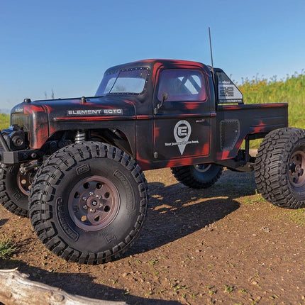 Element RC Enduro Ecto Black Trail Truck 4x4 RTR Rock Crawler ASC40122 NEW!!