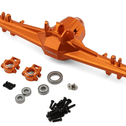 Treal Hobby X004RGGESV Aluminum Rear Axle Housing for Traxxas UDR Orange