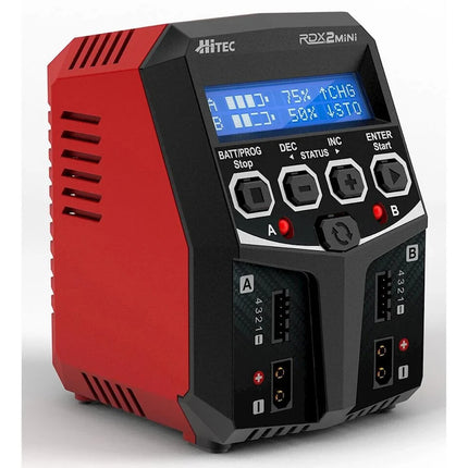 Hitec RDX2 Mini AC Multi Charger (4S/5A/50W x2)