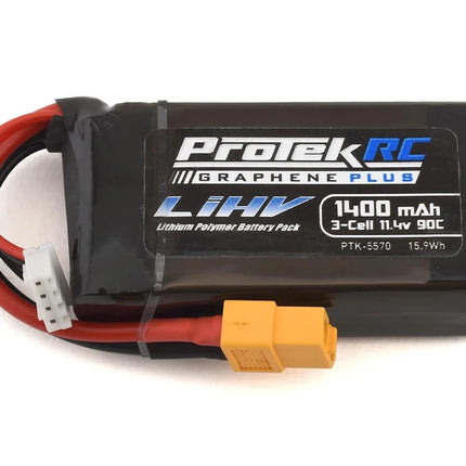 Protek RC 3S 90C Si-Graphene + HV Lipo Battery XT60 11.4V/1400MAH PTK-5570