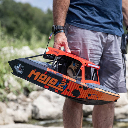 Pro Boat 1/6 24" Jetstream Brushless Jet Boat RTR Mojo Orange/Black PRB08051T2