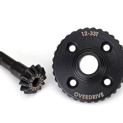 Traxxas 8287 TRX-4 Machined Overdrive Ring & Pinion Gear 12/33T New!!