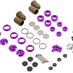 Yokomo Aluminum SLF Big Bore Kashima Coated Drift Shocks Set (Purple) Y2-SBBSPA