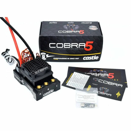 Castle Creations Cobra 5 8S 1/5 Sensored Brushless ESC CSE010017900