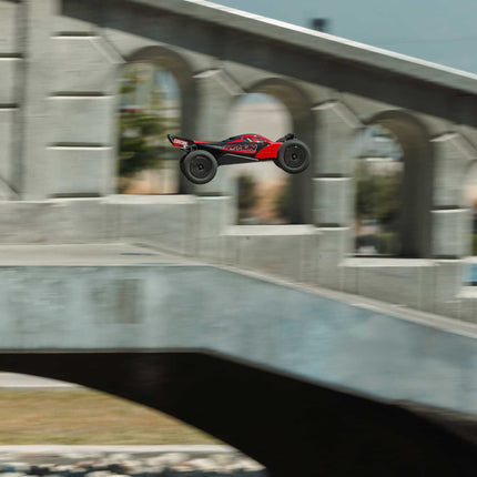 Arrma Typhon Grom 223S BLX 1/18 Brushless RTR 4WD Buggy Red W/Battery/Charger
