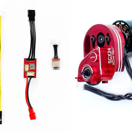 Furitek Mini Komodo Brushless Motor & MicroPython ESC Crawlmaster Combo SCX24