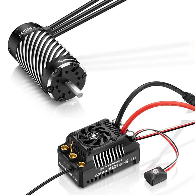 Hobbywing Ezrun Max5 HV Plus G2 ESC + 56118SL 1600KV G2 Motor Combo