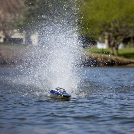 Pro Boat Sonicwake 24" Self-Righting Brushless w/Batt/Charger RTR Blue PRB1992T2