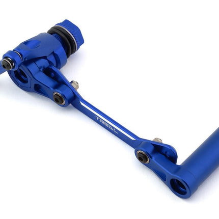 Treal Hobby Aluminum Servo Saver Steering Bellcrank Set for Traxxas Sledge Blue