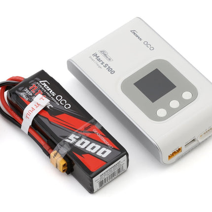 Gens Ace G-Tech Smart 3S Bundle w/3S 60C XT60 LiPo Battery 5000mAh & iMars S100