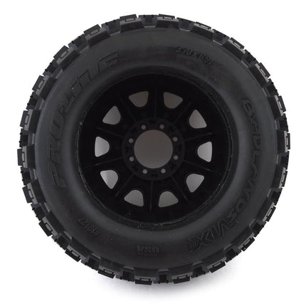 Pro-Line 1/8 Badlands MX38 F/R 3.8" MT Tires Mounted 17mm Black Raid PRO1012710