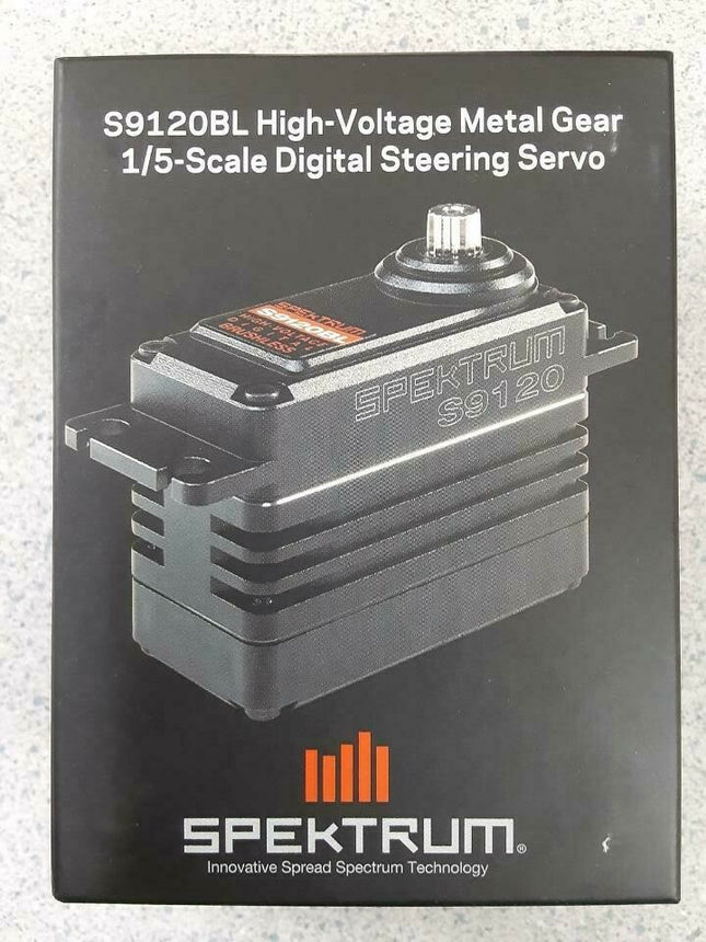 Spektrum RC SPMSS9120BL 1/5 Brushless High Torque Metal Gear Servo High Voltage