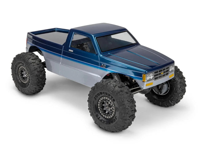 JConcepts 1990 Chevy S10 Tucked Rock Crawler Pre-Trimmed Body Clear (12.3") 0493