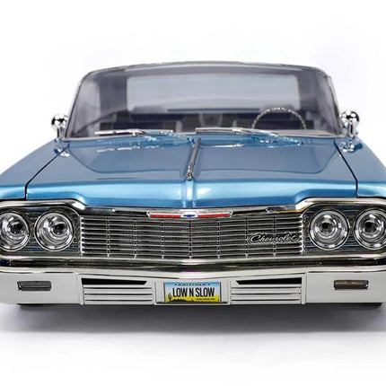 Redcat SixtyFour Chevrolet Impala 1/10 RTR Scale Hopping Lowrider Blue RER32894
