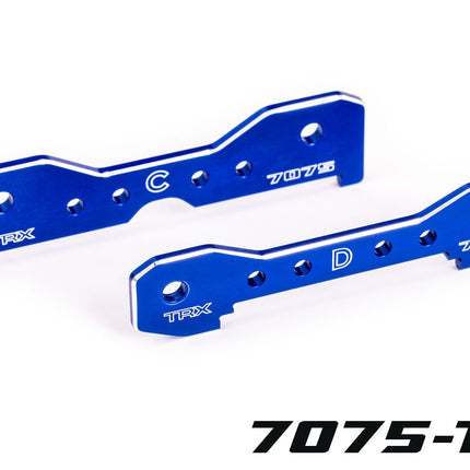 Tie Bars Rear 7075-T6 Aluminum Blue-Anodized Sledge TRA9630