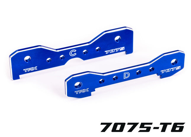 Tie Bars Rear 7075-T6 Aluminum Blue-Anodized Sledge TRA9630